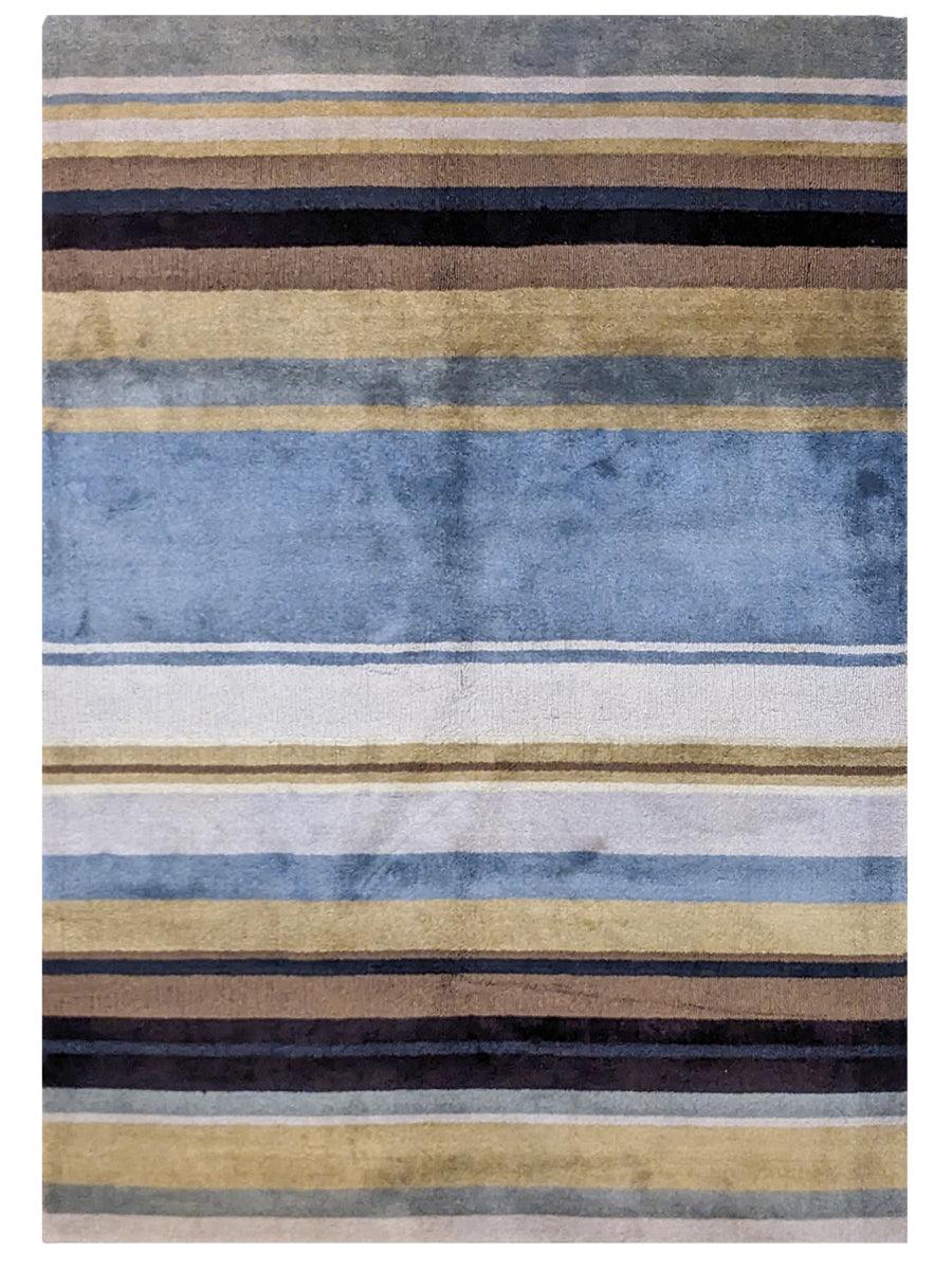 Premium Handmade Infinirug Gabbeh Wool Rug 7.8x5.5ft - Authentic Persian Style Area Rug for Living Room, Bedroom & Home Decor