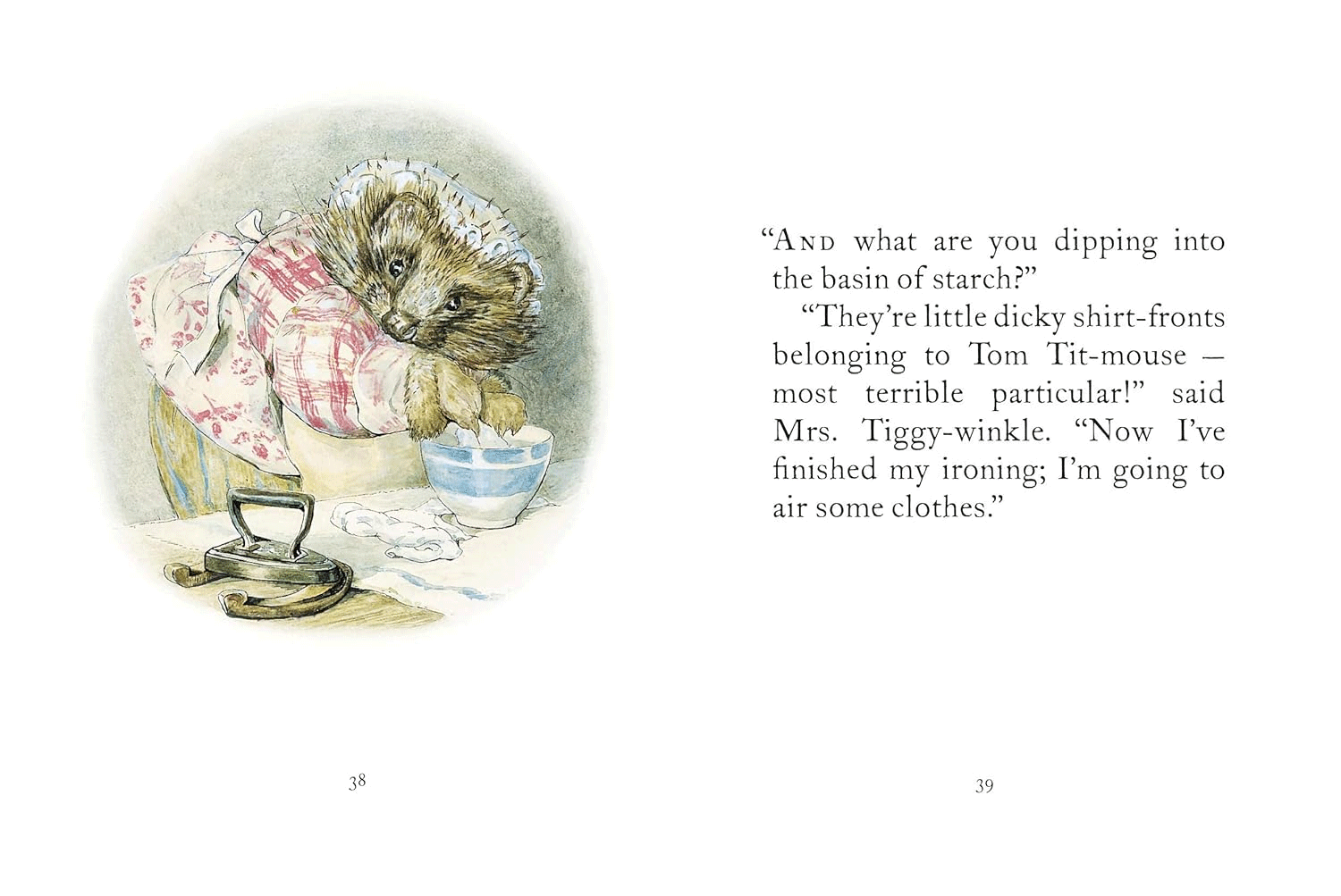 The Tale of Mrs. Tiggy-Winkle by Beatrix Potter - Classic Children's Storybook for Bedtime Reading & Early Learning