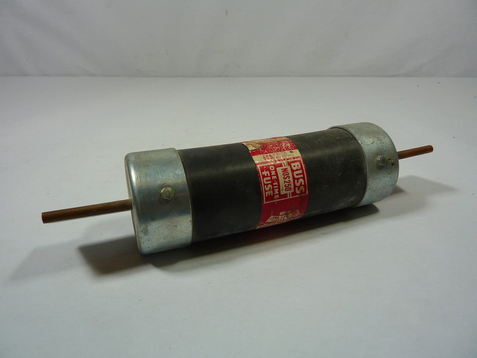 Bussmann NOS-250 Fast Acting Class H Fuse 250 Amp 600V - Heavy Duty Electrical Protection for Industrial Equipment & Power Distribution Systems