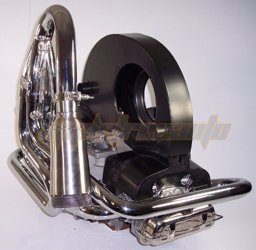 Spark Arrestor - 10 Inch Stainless Steel with 2 Clamp-On Inlets | Compatible with Dune Buggies & Off-Road Vehicles | Perfect for Sand Dunes, Desert Racing & Outdoor Adventures