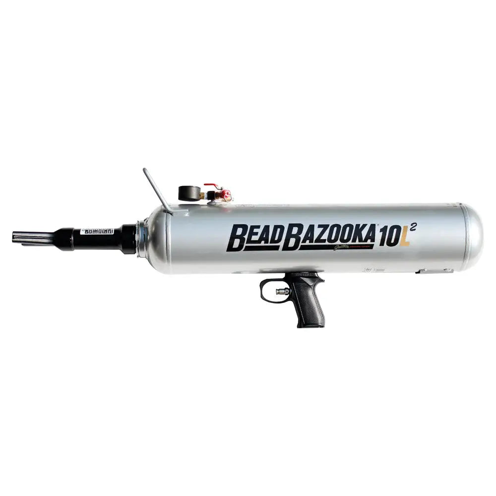 Gaither Gen2 Trigger Style 10L Bead Bazooka (BB10L2) - Professional Bead Refill Tool for Tire Repair Shops & Auto Maintenance - Perfect for ATV, Motorcycle, and Car Tires