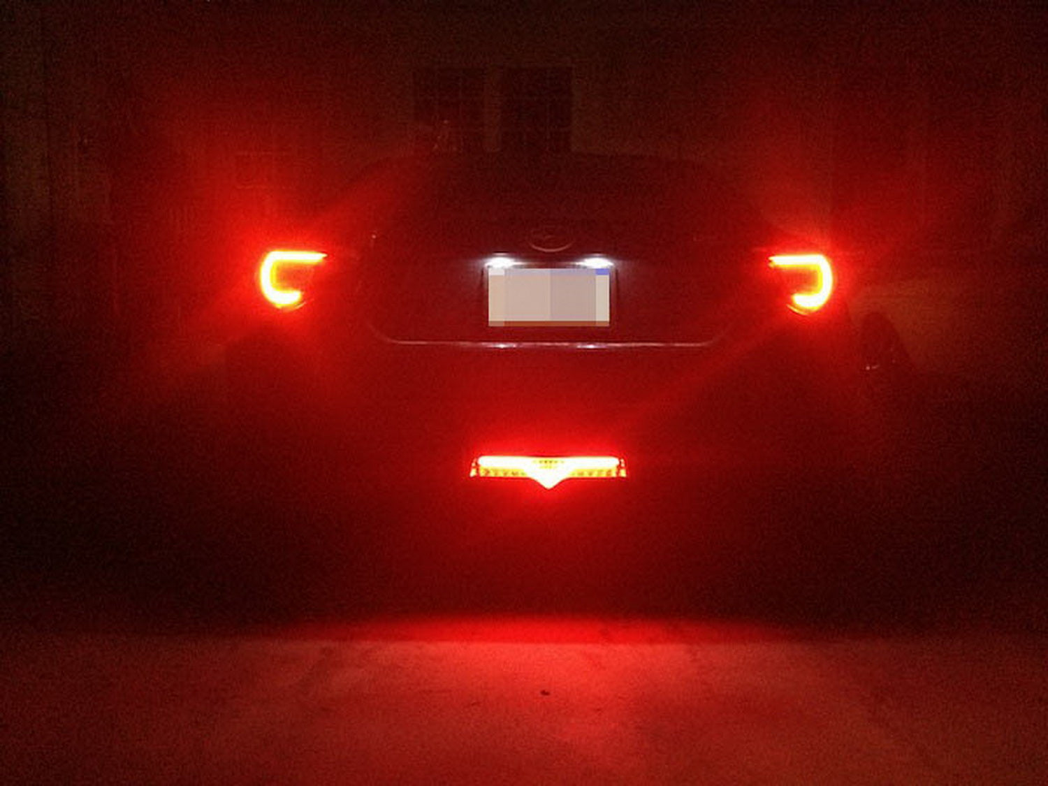 Clear LED Rear Bumper Reverse Brake Fog Light Lamp for Scion FRS 86 Subaru BRZ - High Visibility Safety Lights for Night Driving & Parking