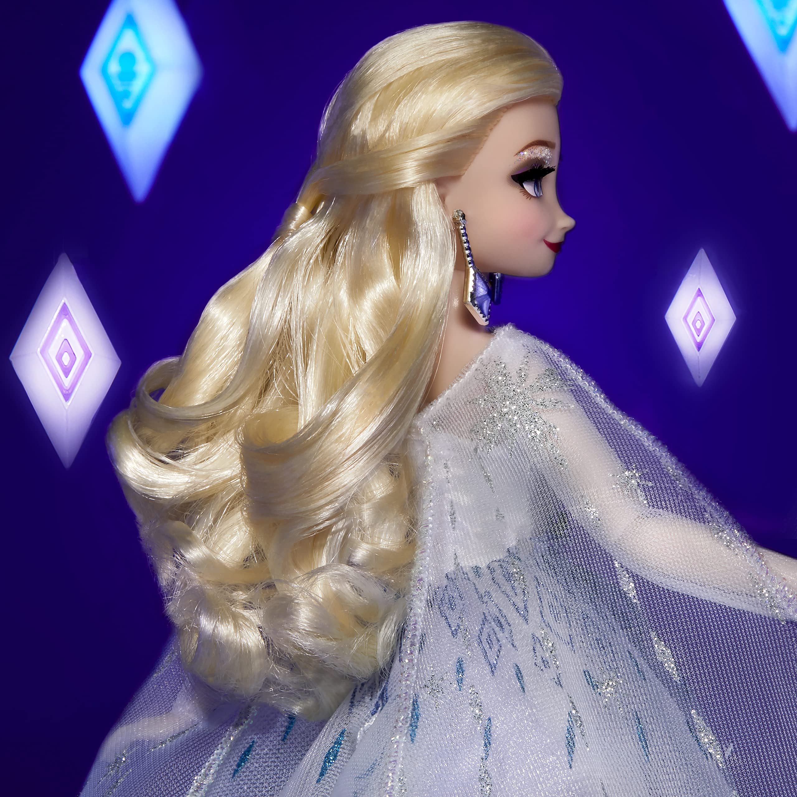 Disney Frozen Elsa Princess Doll - Holiday Edition with Fashion Accessories, Collector Toy Gift for Girls & Kids Age 6+ | Birthday, Christmas, Playtime & Display Decor