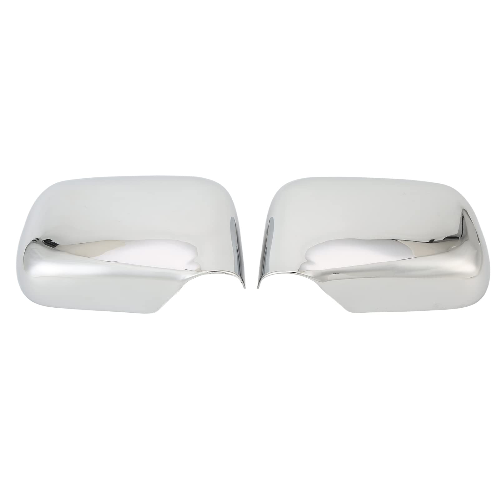 Aramox Chrome Left Right Side Door Mirror Covers for Honda CR-V 1995-1999 - Waterproof Heat Resistant Rearview Mirror Decorative Shell & Molding Trim - Perfect for Car Customization & Weather Protection