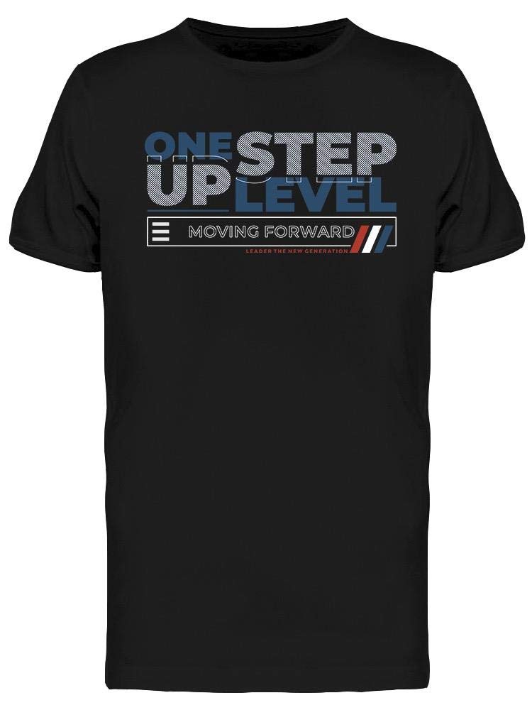 Step Up Level Tee for Men - Comfortable Casual T-Shirt for Everyday Wear | Gym, Workout, Street Style