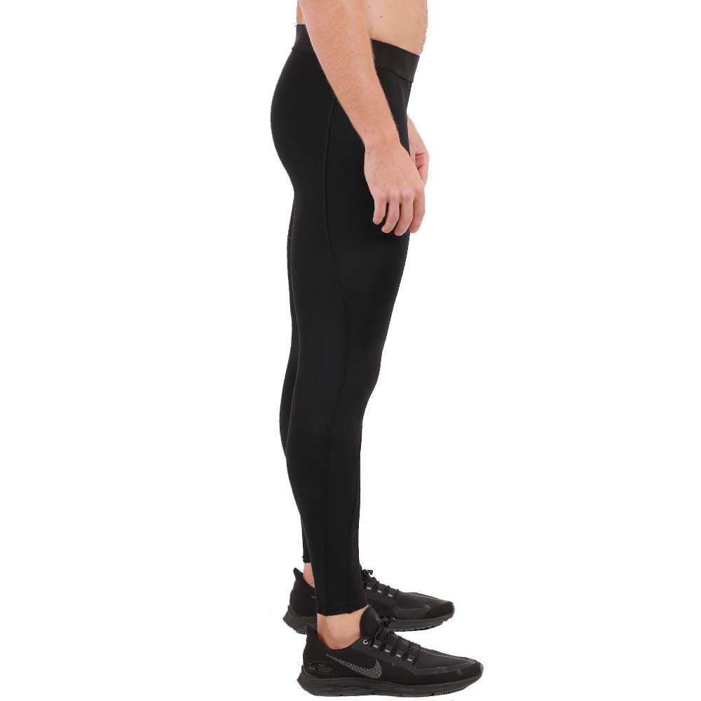 Insta Slim Men's High Compression Leggings with Targeted Support Panels - Workout Shapewear for Running, Gym & Training - 1PT5394