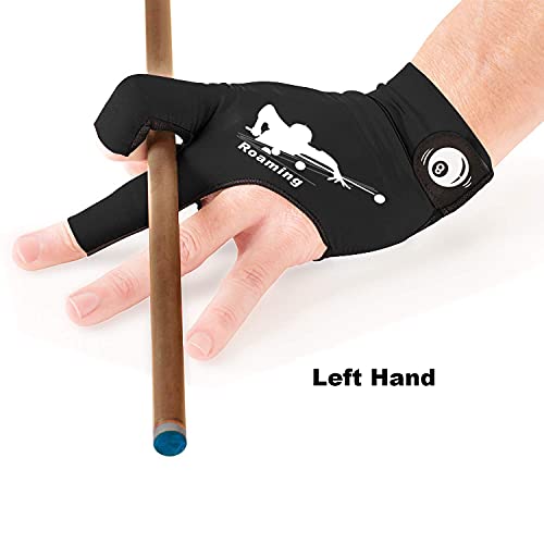 Black-only fit on left hand