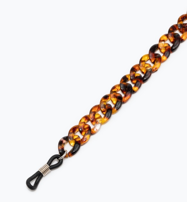 Stylish Slender Acetate Eyeglass Chain 700mm - Lightweight & Durable Reading Glasses Holder for Women & Men - Perfect for Reading, Working, and Everyday Use