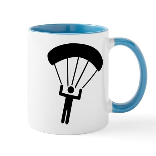 White/Blue Inside - Skydiving Icon Mug