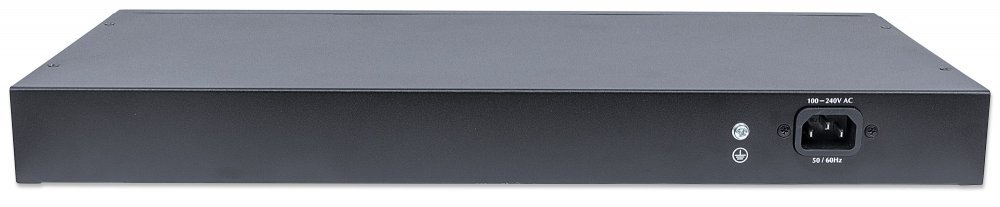 Intellinet 16 Port Gigabit Managed PoE Switch with 220W Power Budget - 2 SFP Slots, Self-Healing, IPv4/IPv6 Support, 19