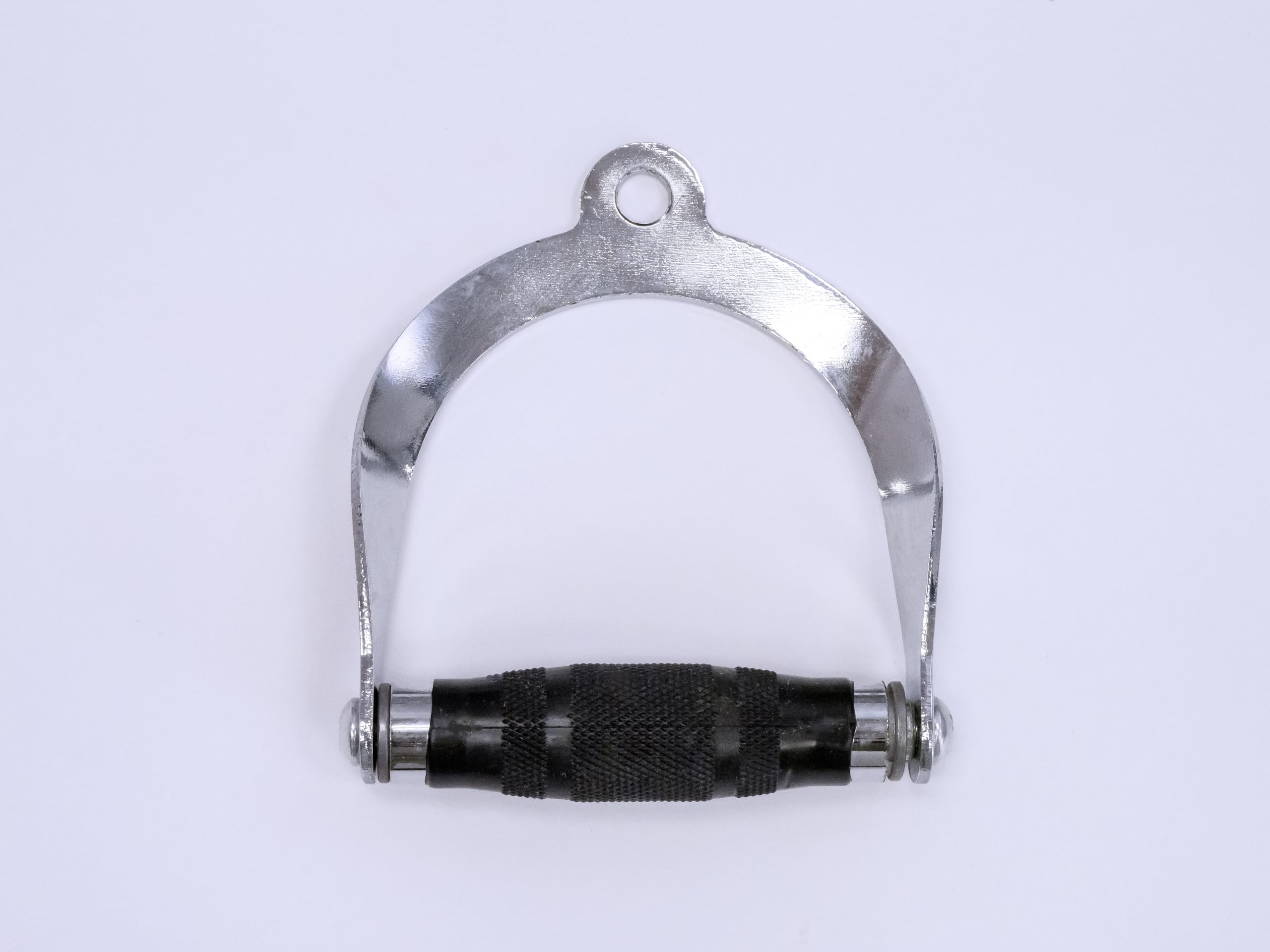 **Ader Rubber Handle Cable Attachment for Gym Fitness - Durable Workout Equipment for Strength Training & Home Gym Use**