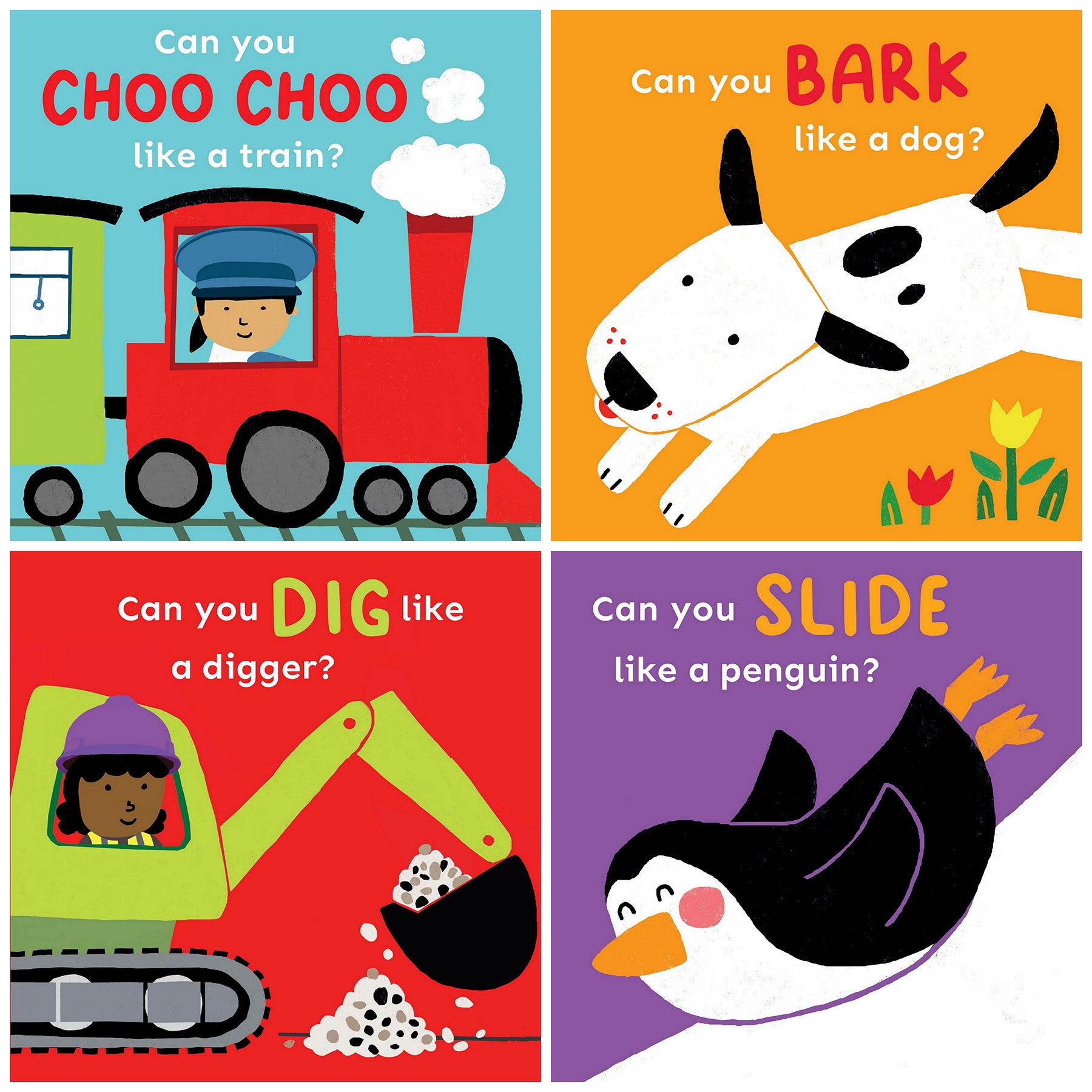 Copy Cats 4-Board Book Set for Toddlers - Fun Learning & Interactive Play for Kids - Perfect for Storytime, Early Education & Parent-Child Bonding