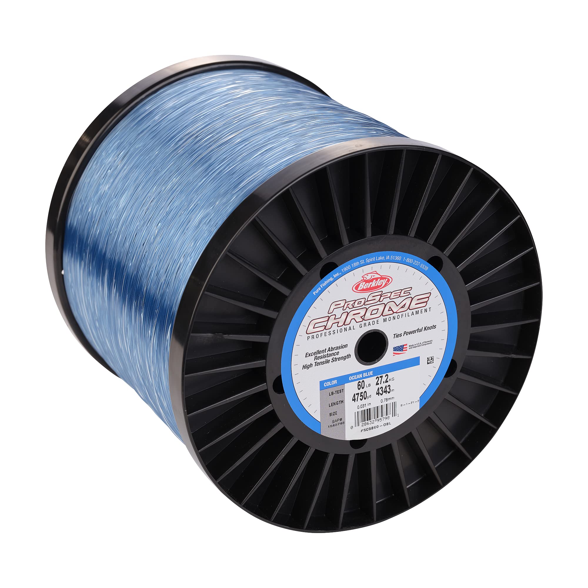 Berkley ProSpec Monofilament Fishing Line - Premium Strength & Low Memory - Ideal for Freshwater & Saltwater Fishing, Bass, Trout & Walleye Angling