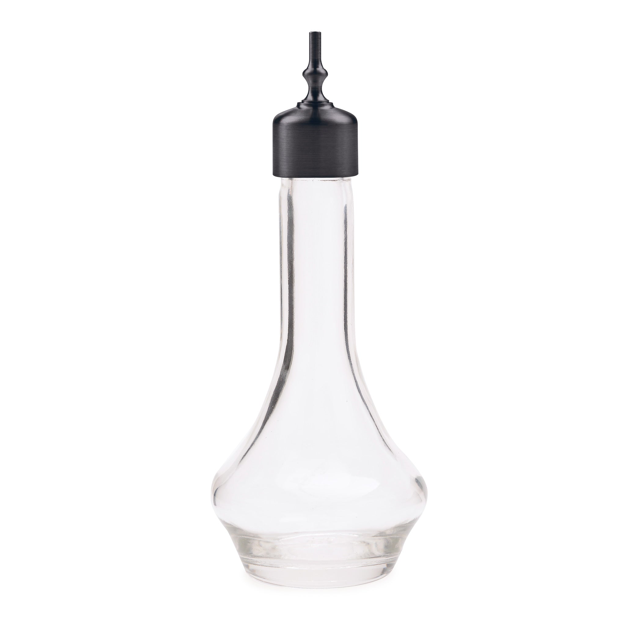 Threaded Bitters Bottle - Black Imperial Style DashDart® 100ml (3.4oz) | Premium Cocktail Mixing & Home Bar Accessory for Bartenders & Mixologists