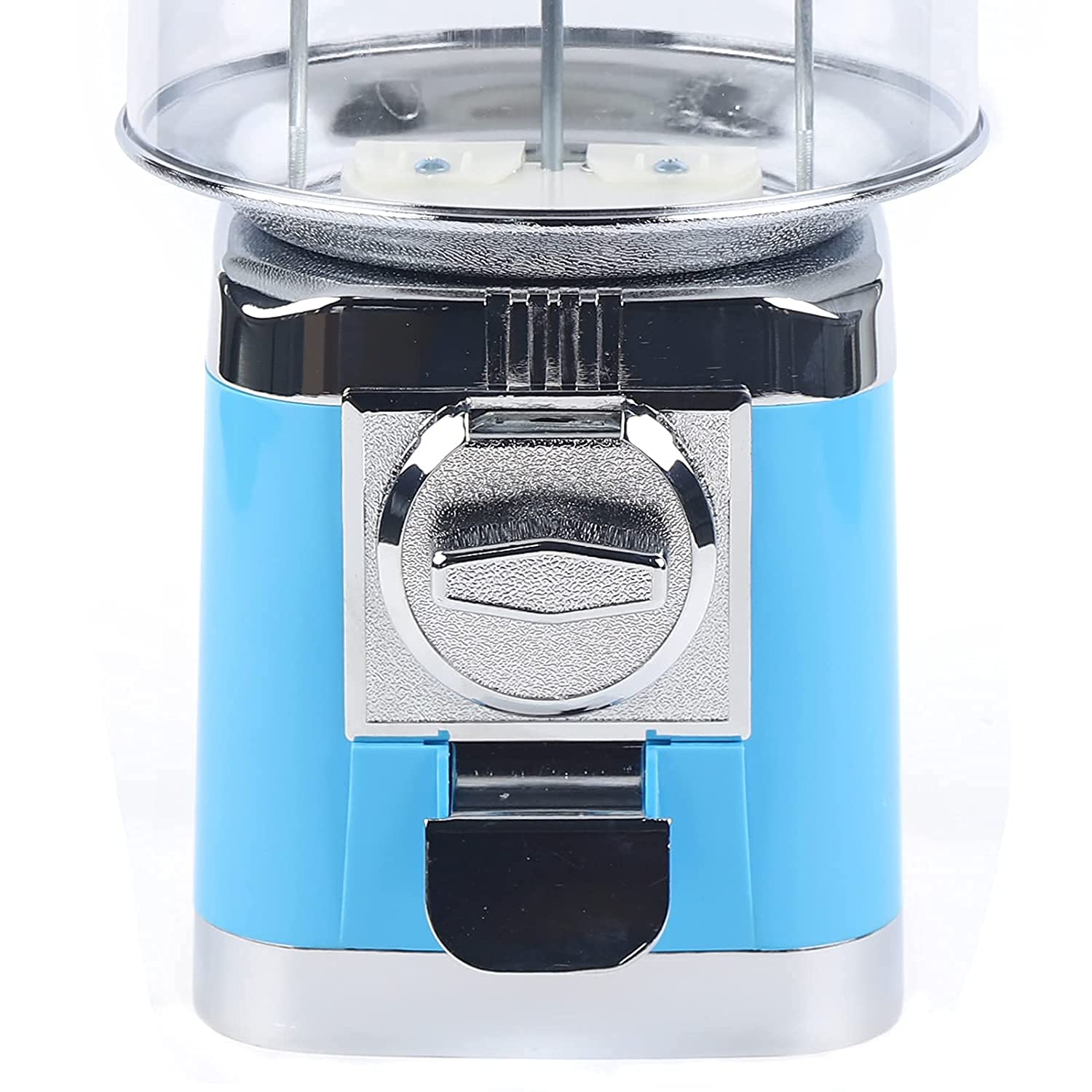 Commercial Automatic Gumball Machine - Candy & Bubble Gum Vending Machine with Coin Slot for Kids, Home, Stores, Parties (Blue) - Perfect for Arcades, Retail Shops, Birthday Events & Home Decor