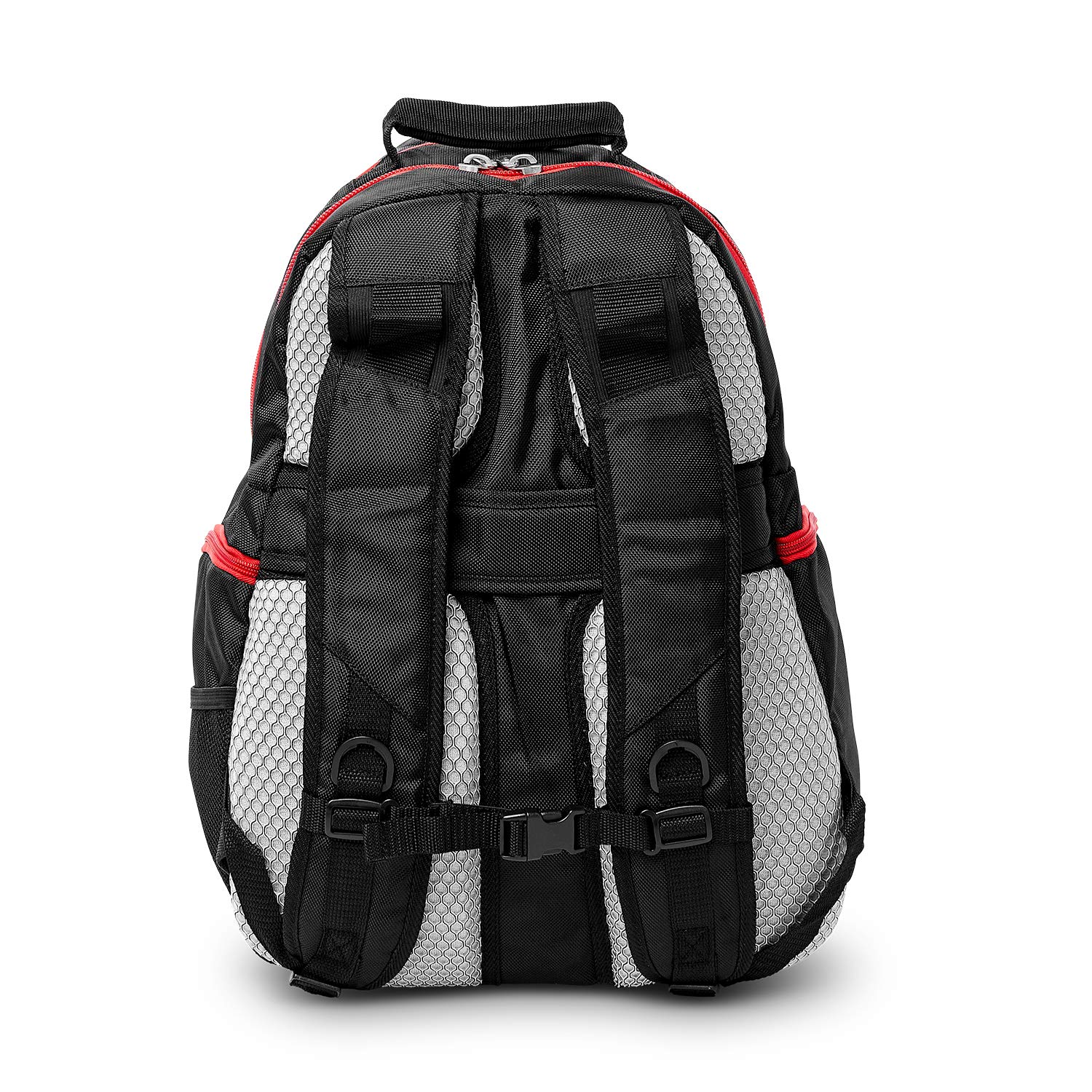 NCAA L708 19-Inch Premium Laptop Backpack with Colored Trim - Alabama Crimson Tide College Design | Durable School & Travel Backpack for Students & Professionals