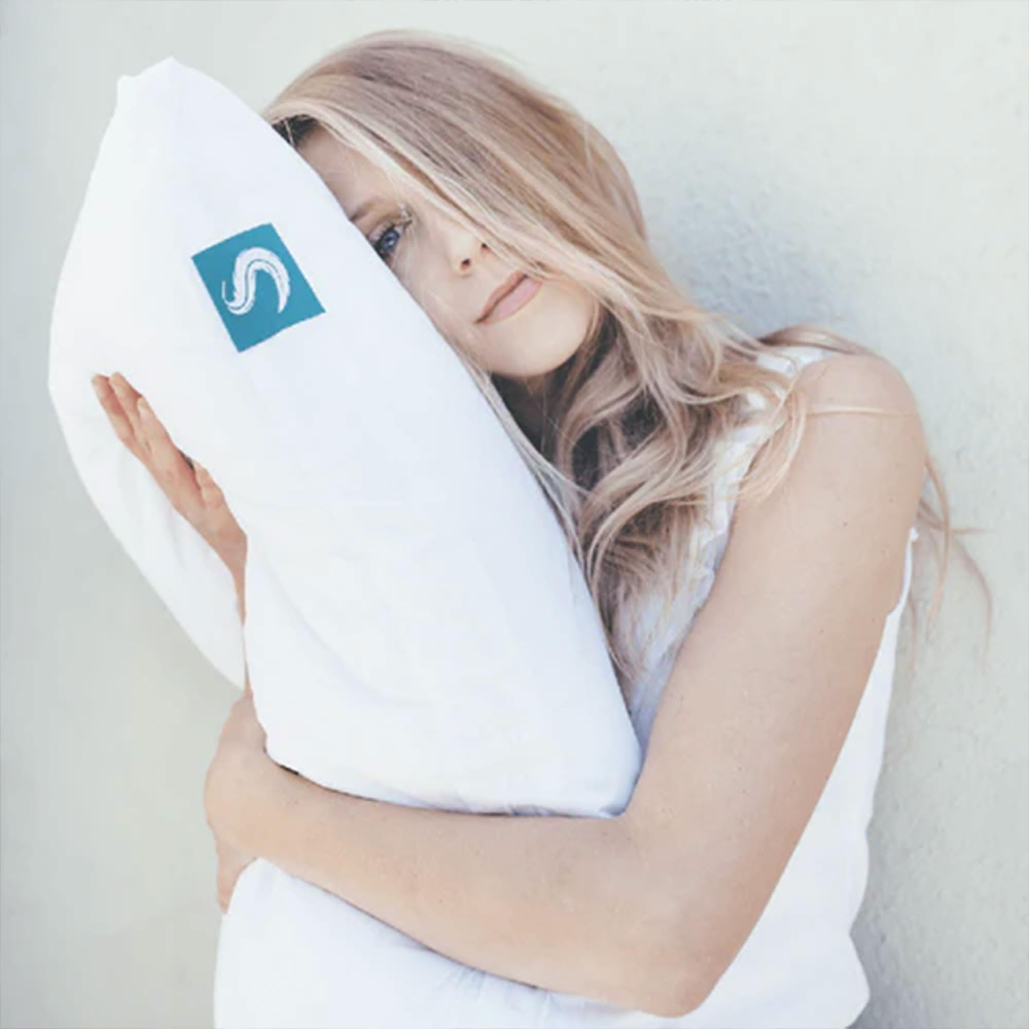 Sleepgram 2 Pack Cooling Pillows for Side, Back & Stomach Sleepers - King Size Bed Pillows with Removable Washable Cover - Perfect for Hot Sleepers & Night Sweat Relief