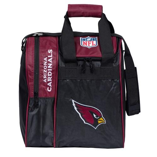 KR Strikeforce 2020 NFL Arizona Cardinals Team Logo Single Tote Bowling Bag for Men & Women - Perfect for Sports Fans, Gym, Travel & Bowling League Accessories
