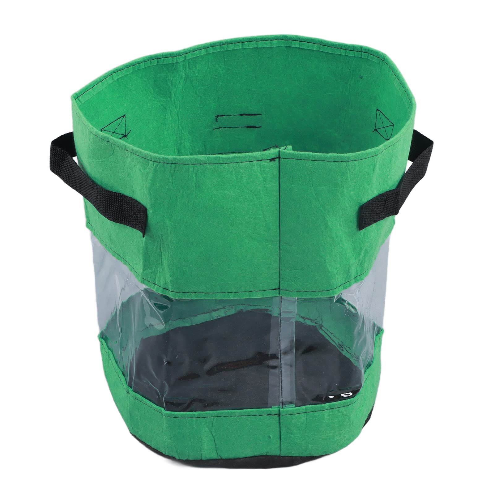 Breathable Garden Grow Bags with Small Pores - Durable & Wear-Resistant Fabric for Plant Growth, Agriculture & Home Gardening - Perfect for Vegetables, Herbs & Flowers