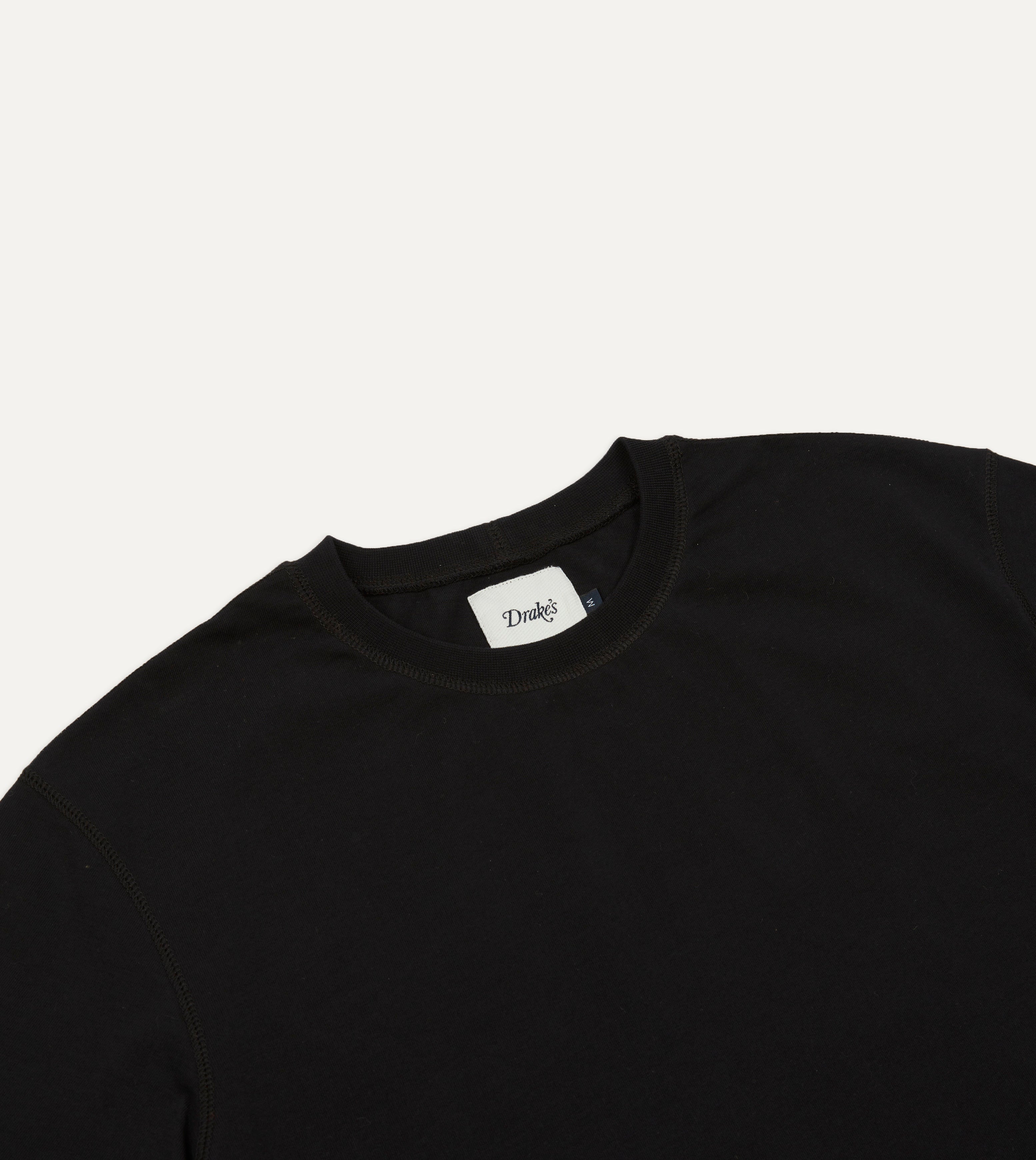 Men's Black Cotton Crew Neck Hiking T-Shirt - Breathable & Comfortable Outdoor Activewear for Camping, Trekking & Adventure Travel
