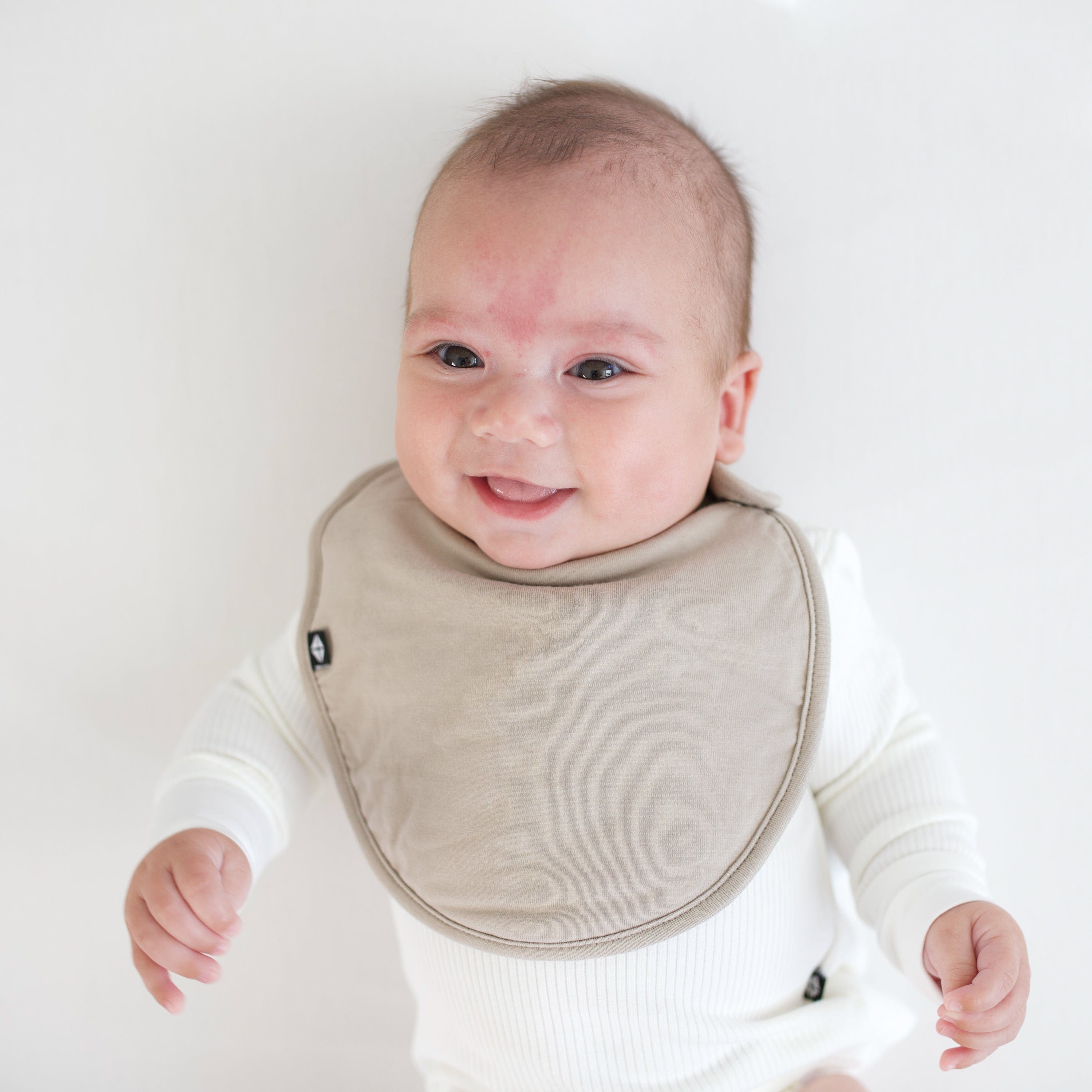 Soft & Comfortable Baby Bib in Almond Color - Perfect for Feeding, Mealtime, and Mess-Free Dining
