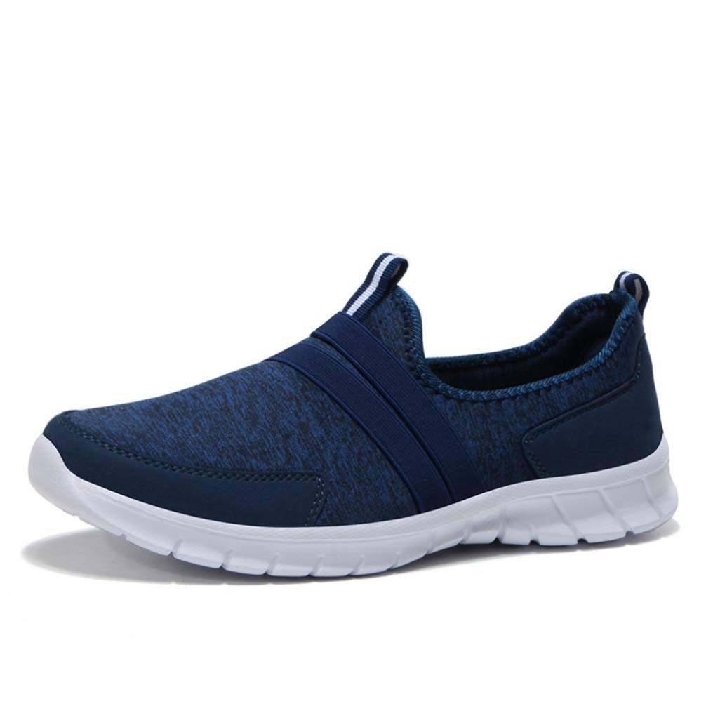 Women's Comfortable Slip-On Walking Sneakers - Breathable Casual Loafers for Ladies | Fashionable & Lightweight Flats for Work, Travel & Everyday Wear