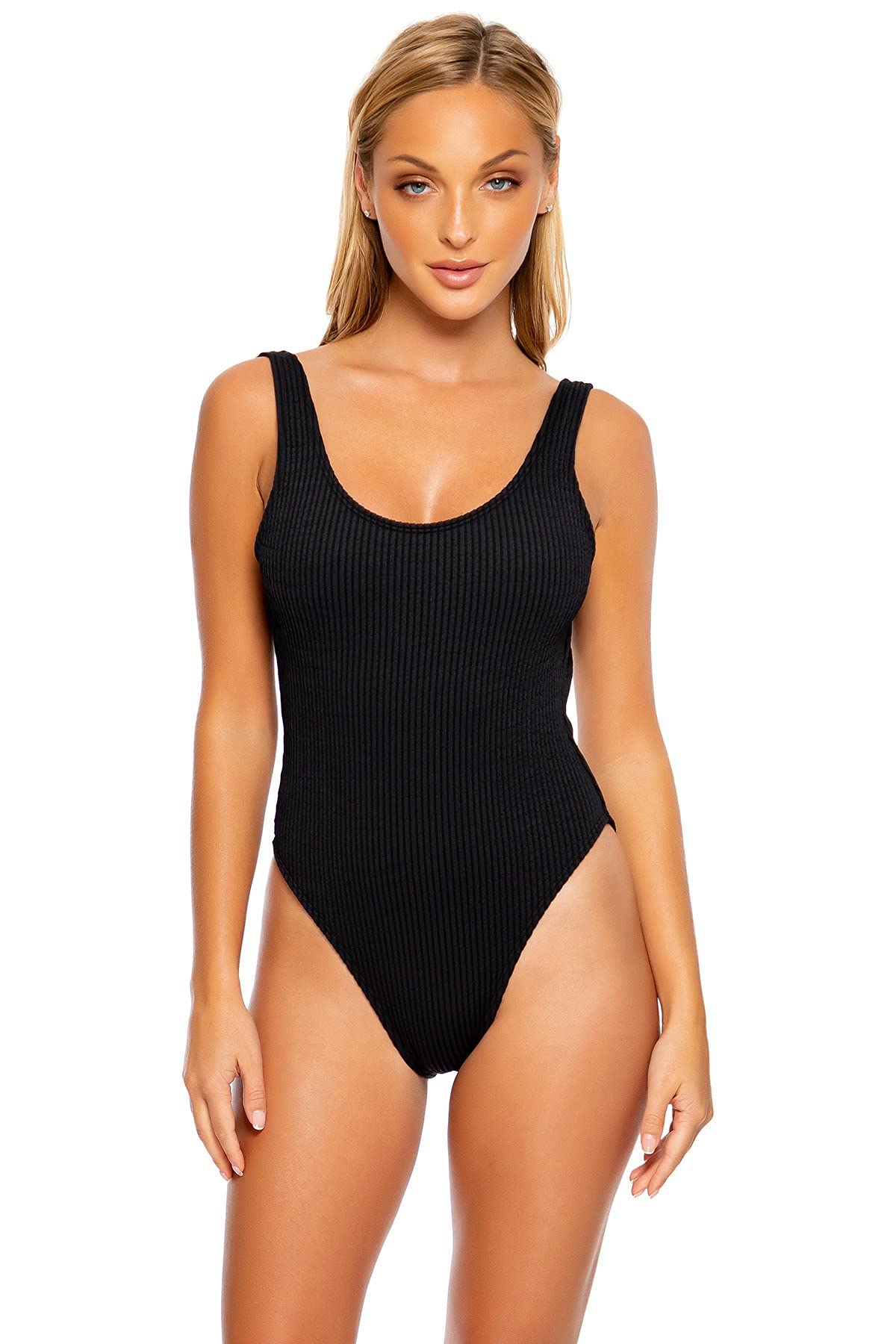 Luli Fama PURA CURIOSIDAD Women's One Piece Swimsuit - Sexy Tank Bikini for Beach, Pool & Vacation | Plus Size Swimwear for Summer
