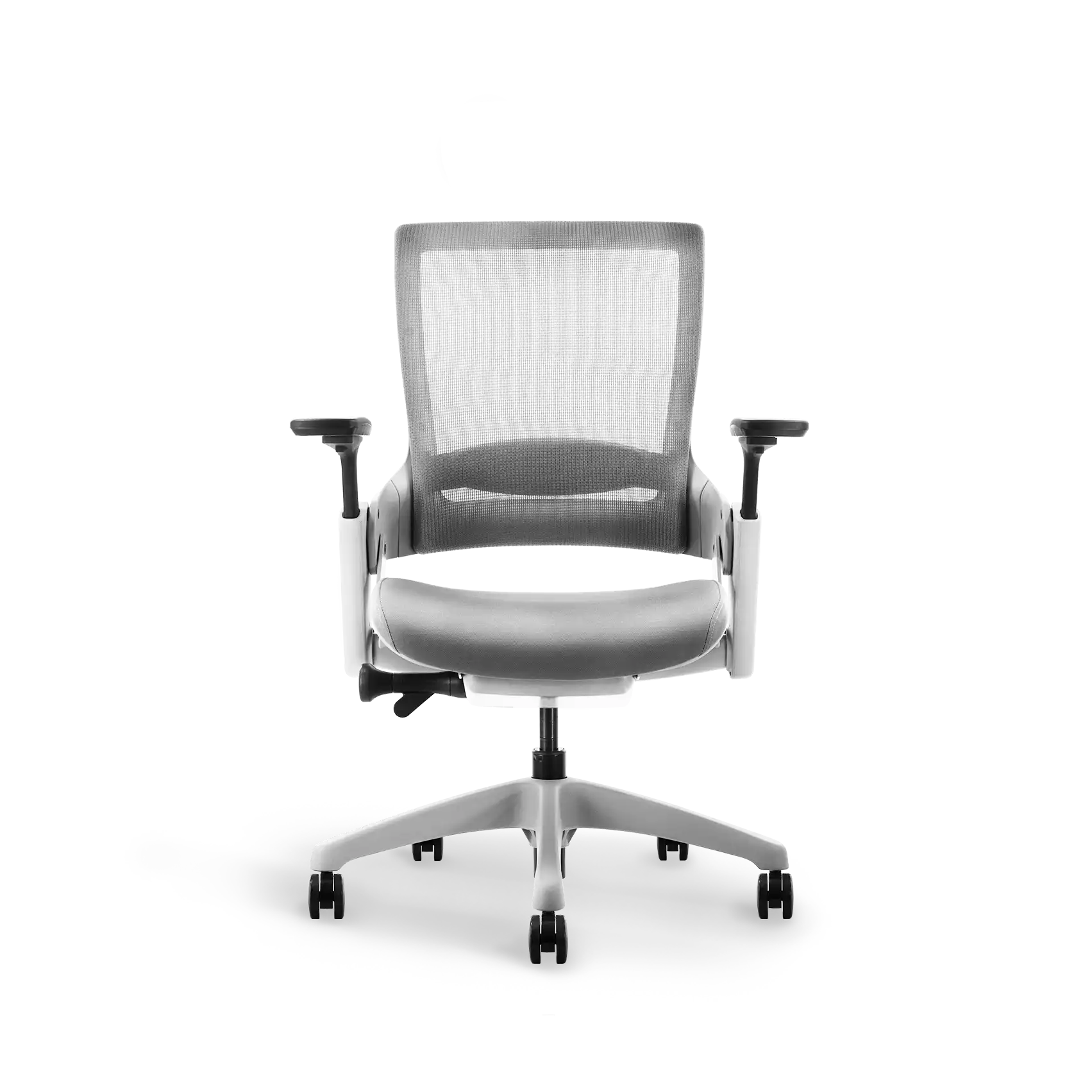 Ergonomic Office Chair with Adjustable Lumbar Support - Comfortable Desk Chair for Home & Work - Perfect for Long Hours Sitting, Gaming, and Studying