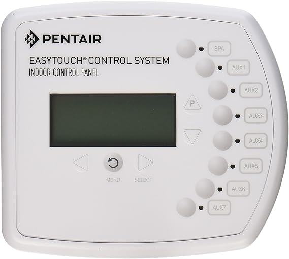 Pentair EasyTouch 8 Pool Control Panel - Smart Indoor Swimming Pool Automation System for Home & Commercial Use | Perfect for Pool Temperature Control, Lighting & Equipment Management
