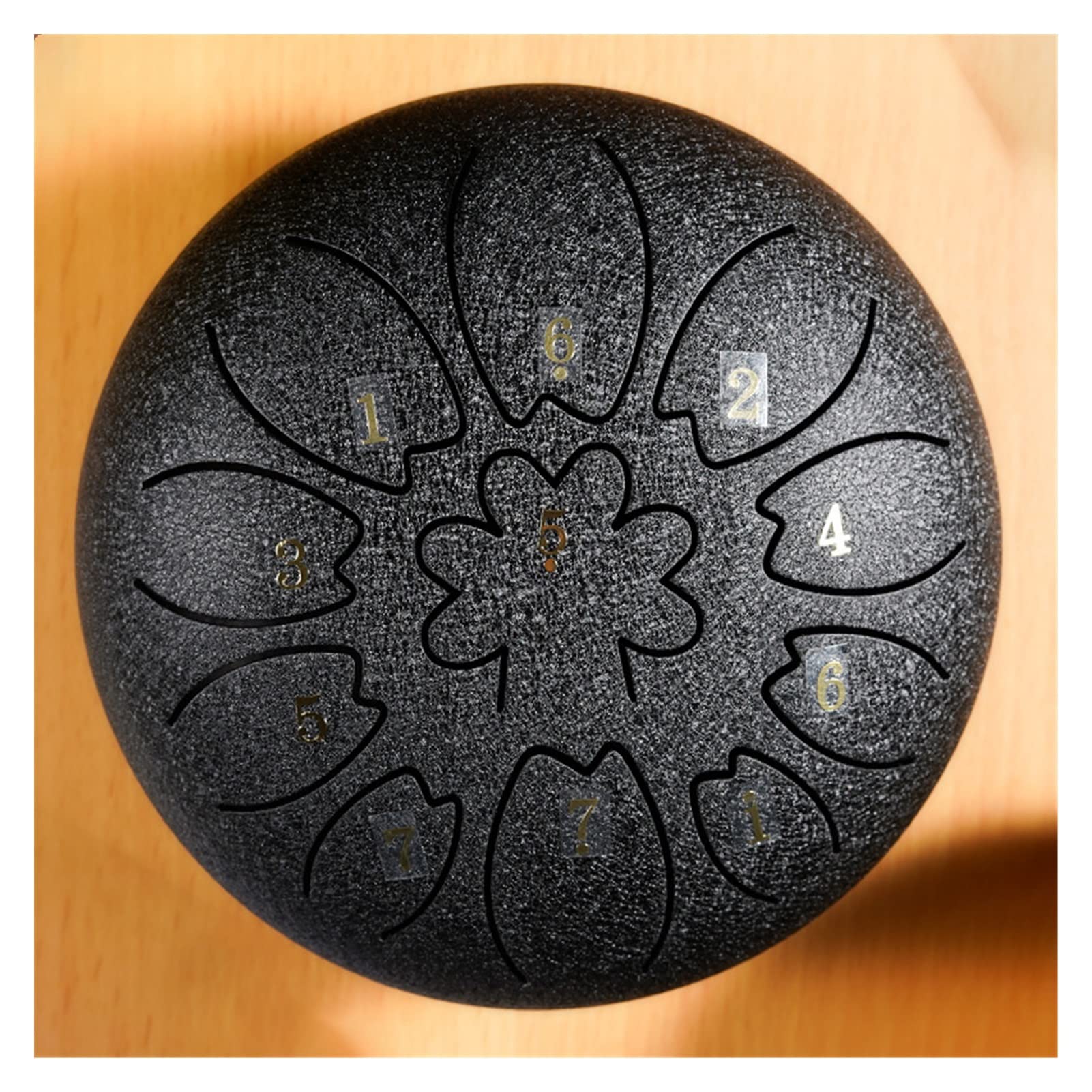 KERREY 6-inch 11-Tone Steel Tongue Drum - Handpan Style Ethereal Percussion Instrument for Beginners & Professionals (D Color) | Perfect for Meditation, Music Therapy, Yoga & Relaxation
