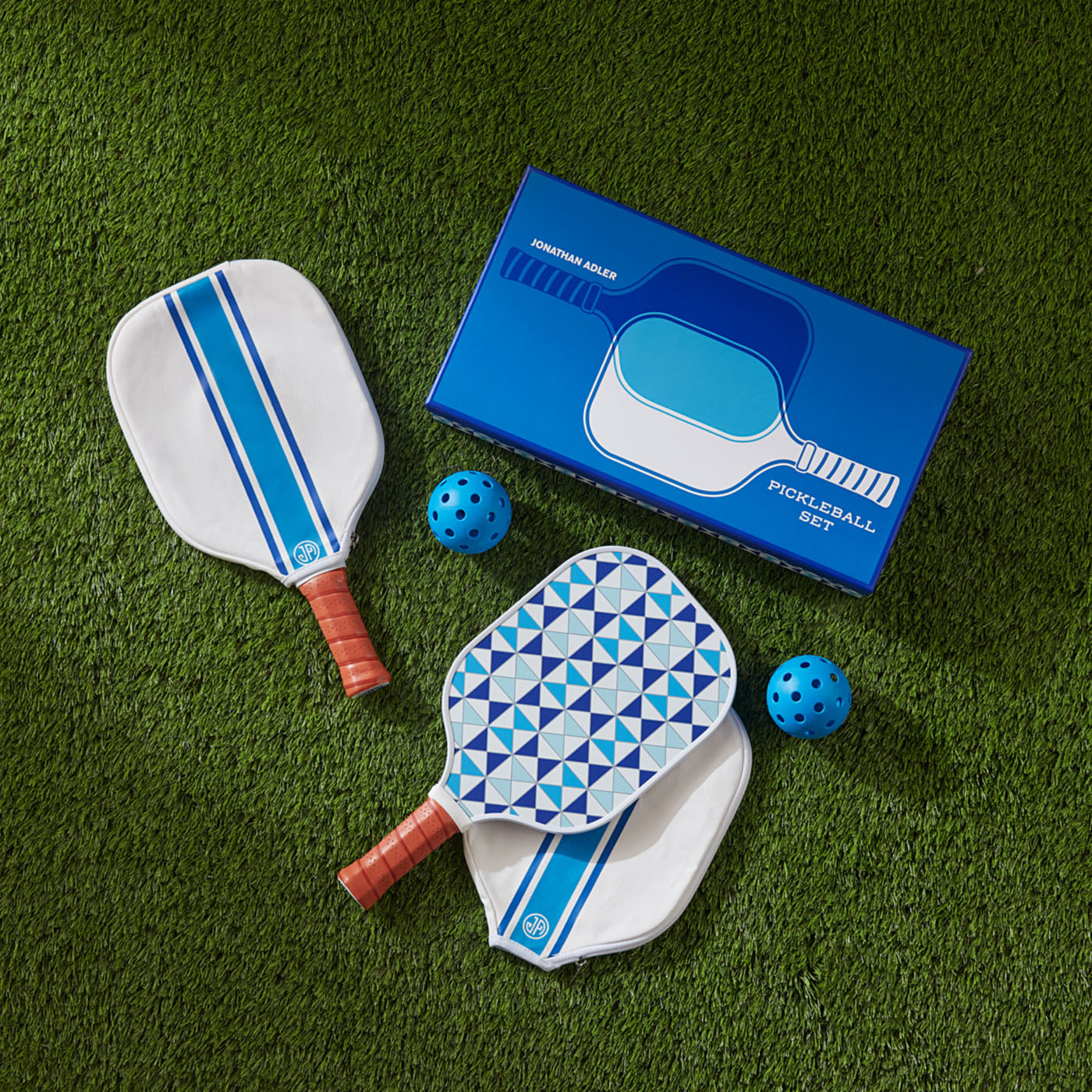 Sorrento Premium Pickleball Paddle Set with 4 Balls & Carry Bag - Professional Pickleball Equipment for Outdoor & Indoor Play - Perfect for Backyard, Park, and Court Games