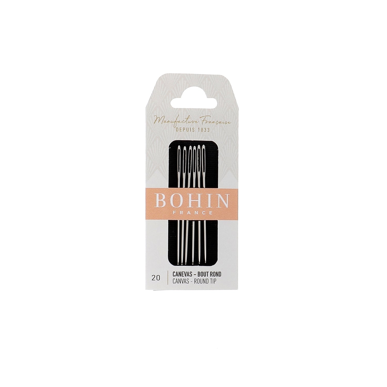 Bohin Tapestry Hand Sewing Needles - Premium French Embroidery Needles for Cross Stitch, Needlepoint & Fabric Crafts | Perfect for DIY Projects, Quilting & Home Decor