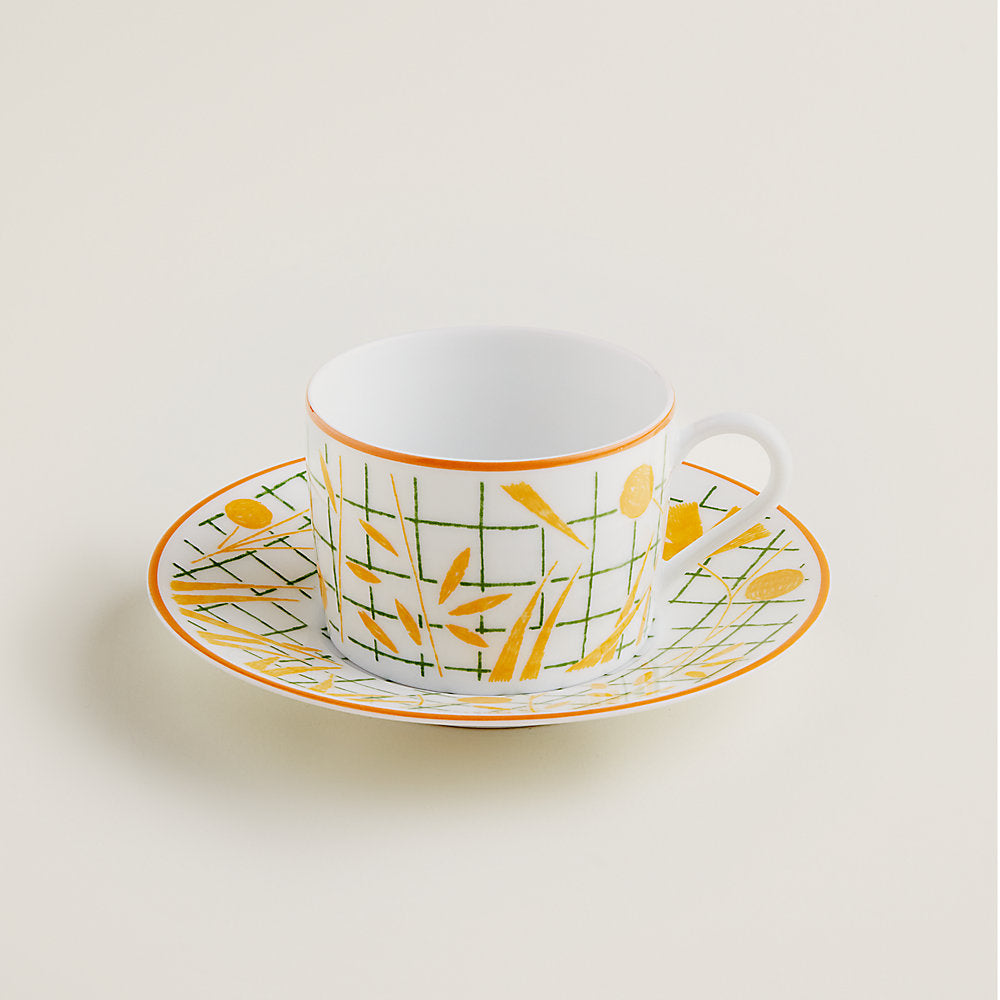 Elegant Floral Tea Cup and Saucer Set - Porcelain Garden-Themed Tea Set for Afternoon Tea, Bridal Shower, or Mother's Day Gift - Perfect for English Tea Parties and Home Decor