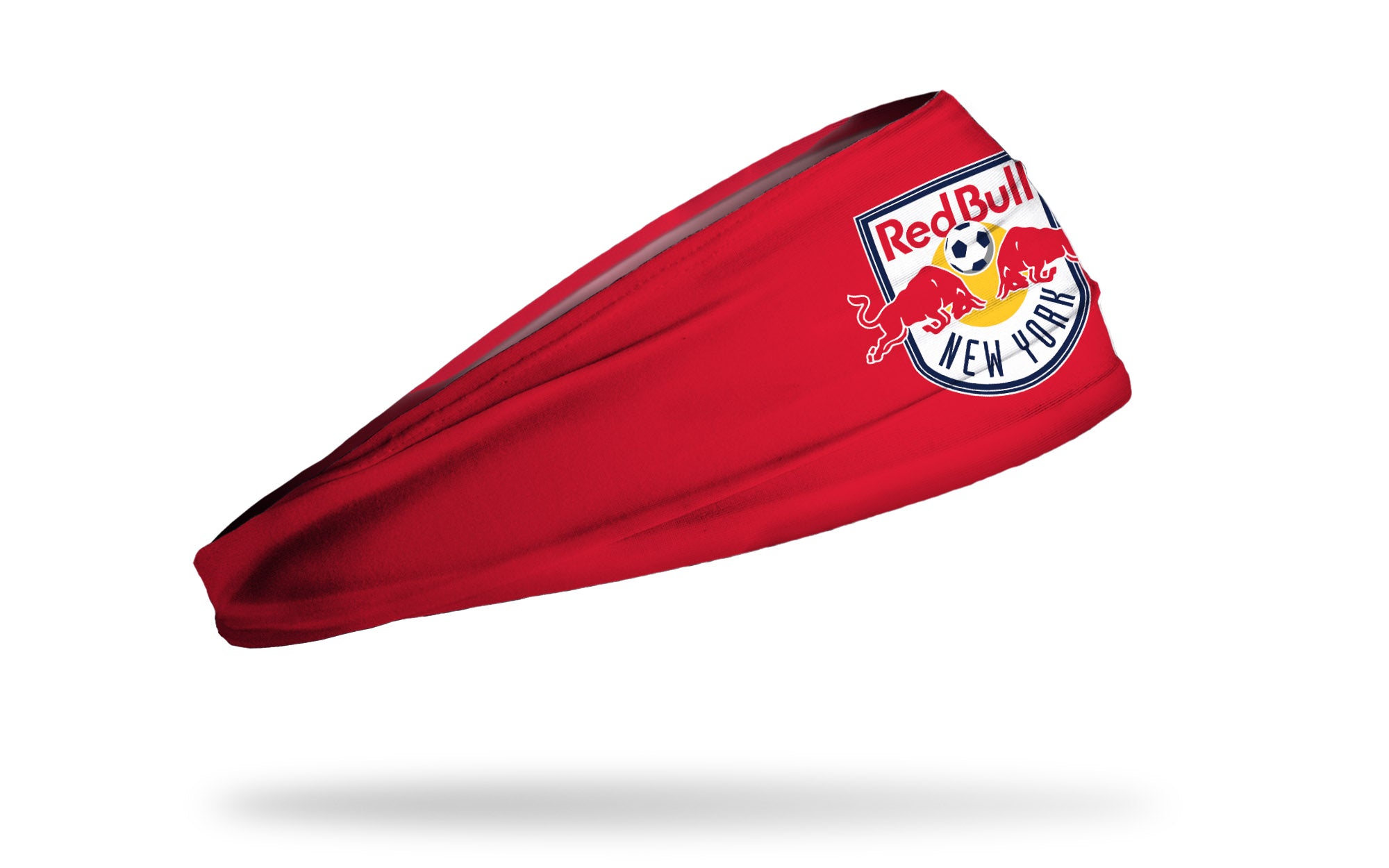 New York Red Bulls Logo Red Big Bang Lite Headband - Adjustable Sports Headband for Running, Soccer, Basketball & Workouts - Sweat-Wicking & Breathable Design
