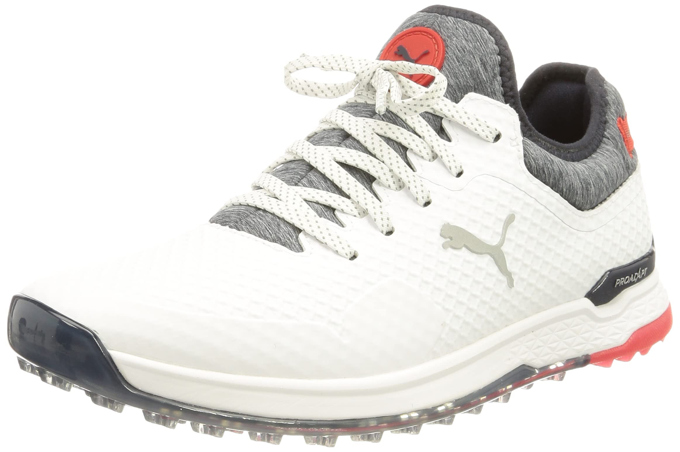 Puma Proadapt Alphacat Men's Spiked Golf Shoes - Waterproof & Comfortable for Walking 18 Holes | Perfect for Golf Tournaments & Casual Course Play