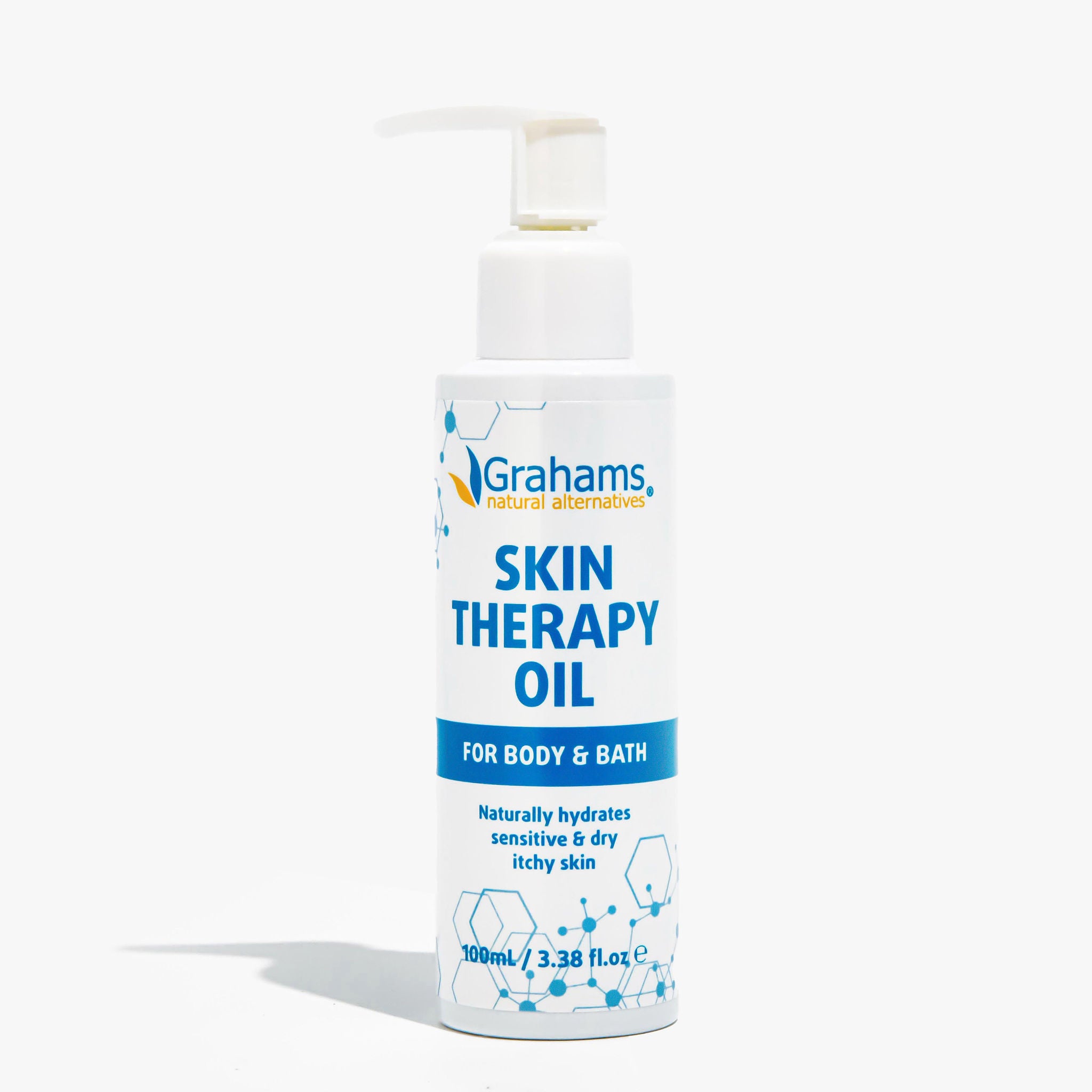 Best Skin Therapy Oil for Dry & Sensitive Skin - Hydrating & Nourishing Facial & Body Oil - Perfect for Nighttime Routine & Massage