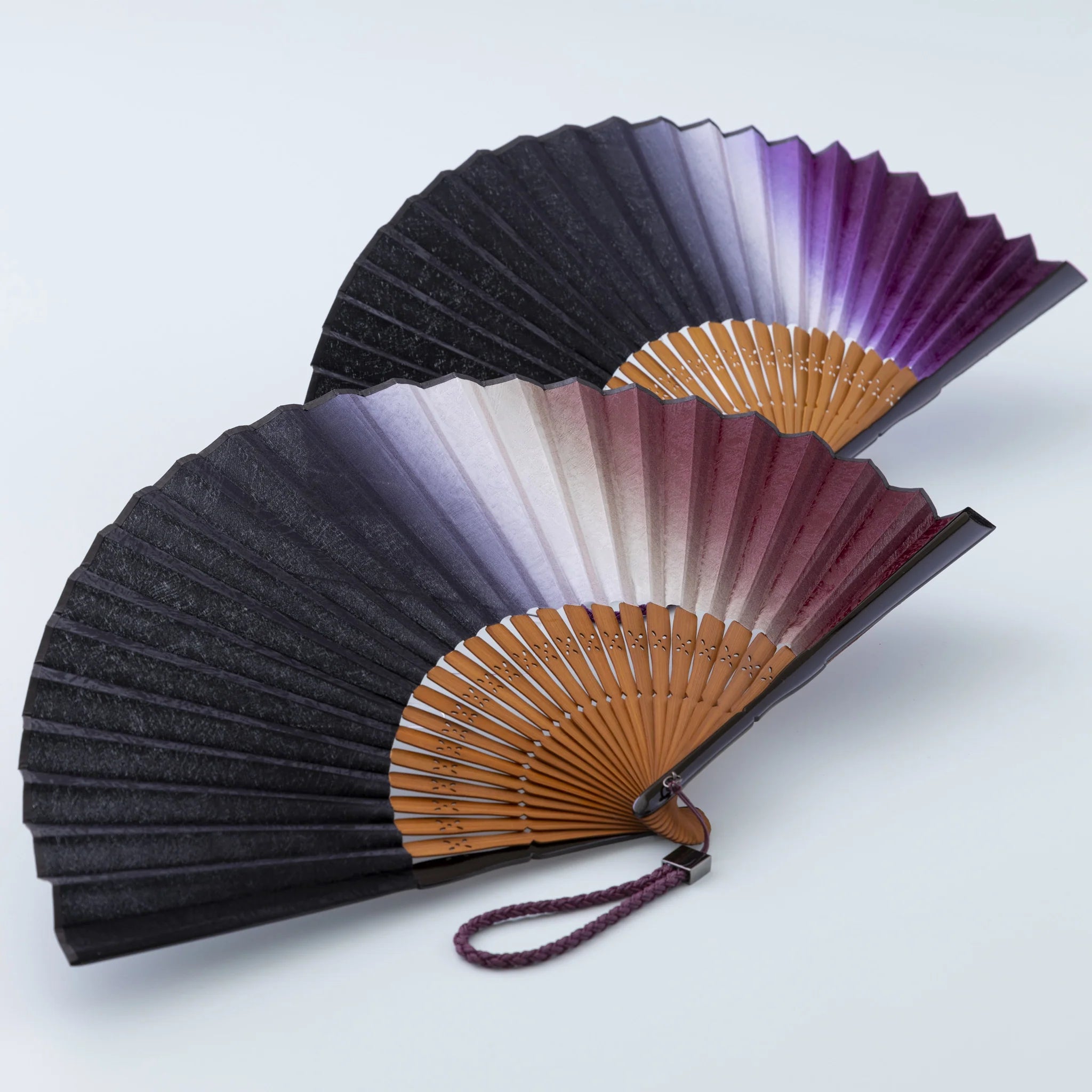 Premium Japanese Folding Fan for Men - Kyoto Handmade Kyo Sensu in Elegant Dark Green | Traditional Cooling Fan for Summer, Wedding Gifts & Home Decor