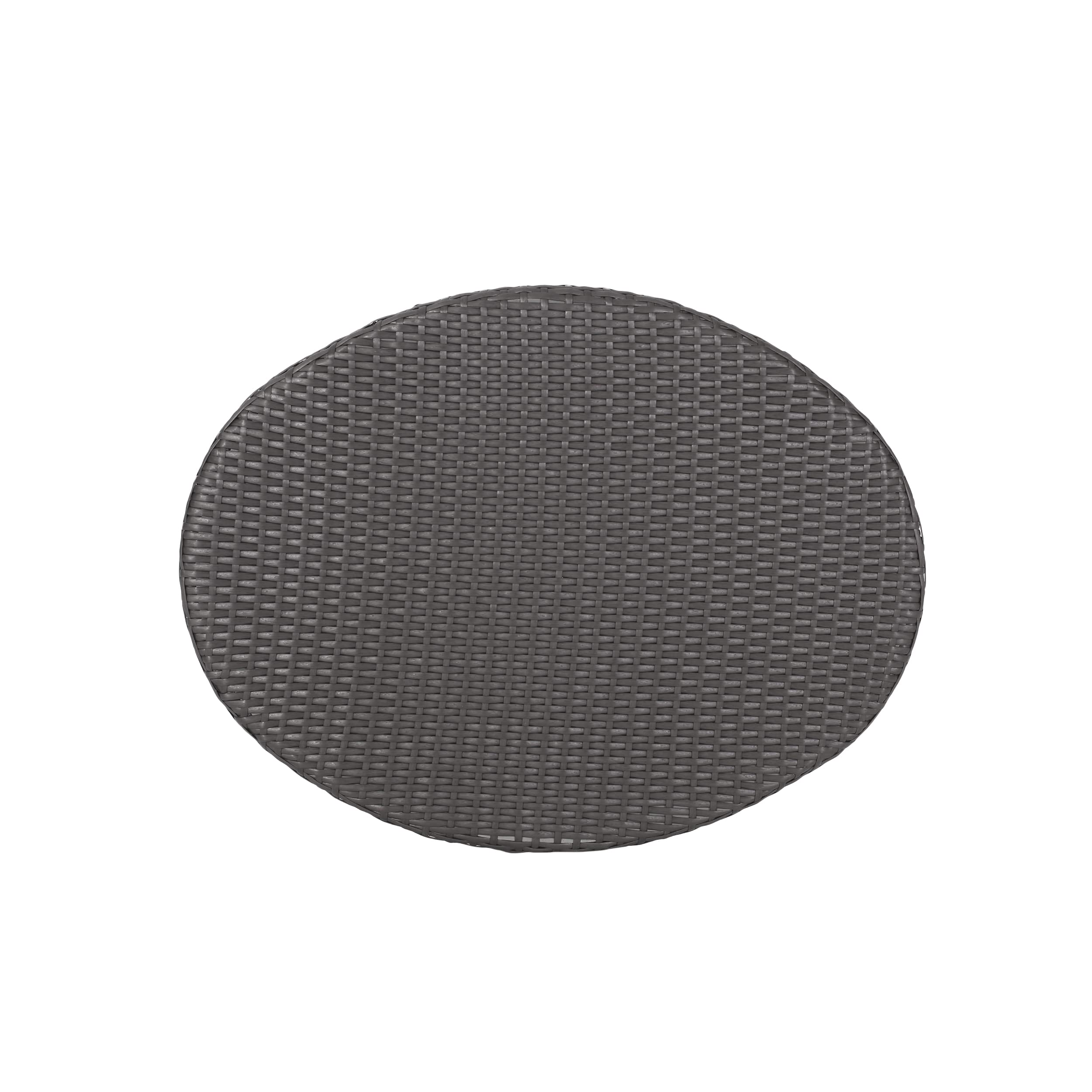 Christopher Knight Home Bruce Outdoor Coffee Table - Weather-Resistant Wicker - Gray - Perfect for Patio, Deck, and Garden Furniture