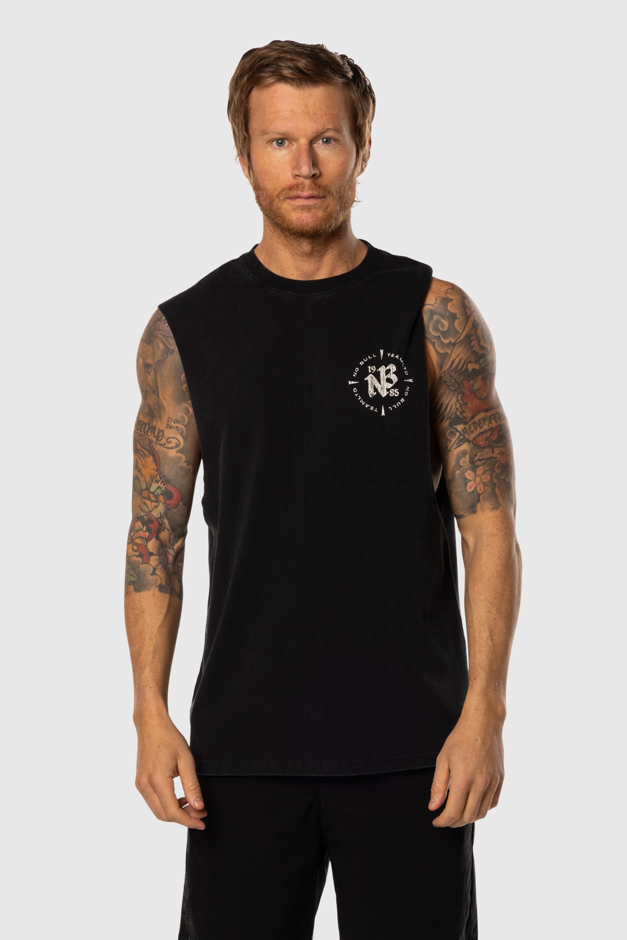 No Bull Aussie Tank Top - Premium Cotton Muscle Tee for Men & Women - Gym, Workout, Casual Wear