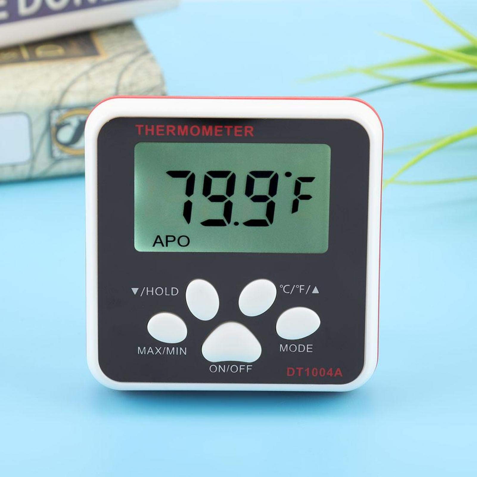 Digital Instant Read Food Thermometer - Fast & Accurate Kitchen Cooking BBQ Grill Meat Temperature Tester - Perfect for Candy Making, BBQ Grilling, Liquid Testing, and Beef Cooking | Ideal for Home Chefs, Outdoor Grilling, and Professional Kitchens