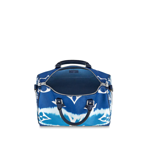 Authentic Louis Vuitton Escale Speedy Bandouliere 30 Handbag in Blue - Luxury Crossbody Bag for Women, Perfect for Travel, Work & Everyday Use