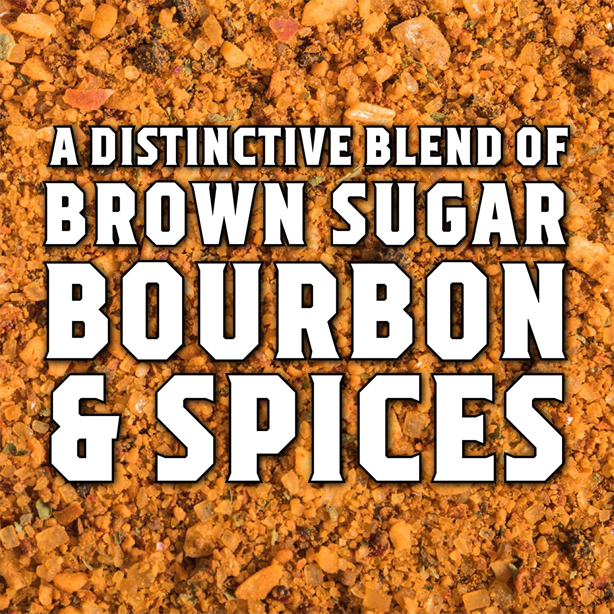McCormick Grill Mates Brown Sugar Bourbon Seasoning 9.75 oz - Sweet & Smoky BBQ Rub for Pork, Chicken & Ribs - Perfect for Grilling, Smoking & Outdoor Cooking