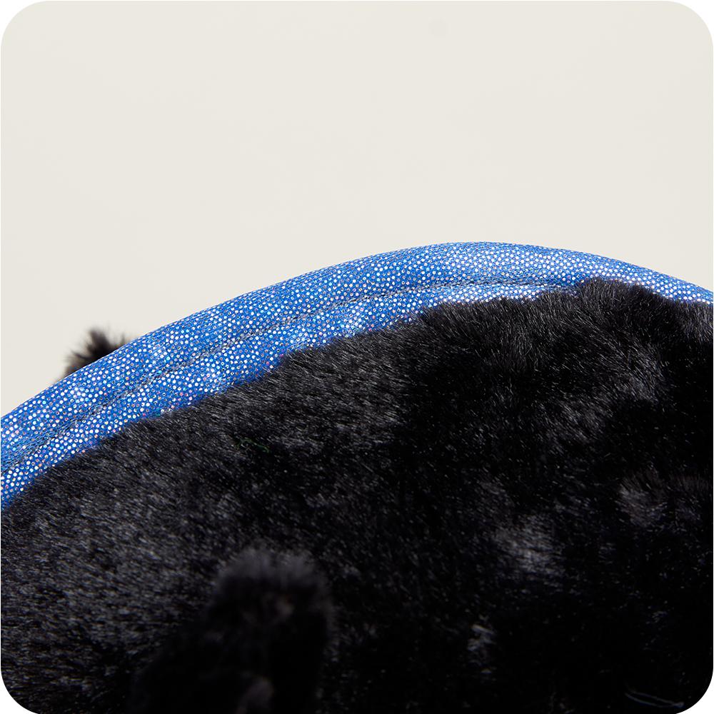 Black Axolotl Warmies Junior - Microwaveable Plush Heating Pad for Kids | Perfect for Bedtime, Anxiety Relief & Cold Weather Comfort