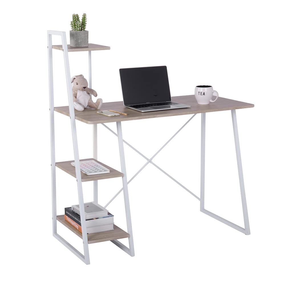 Modern Simple Home Office Computer Desk - Ergonomic Study Desk for Students & Professionals, Compact & Economical Workspace Solution for Small Spaces