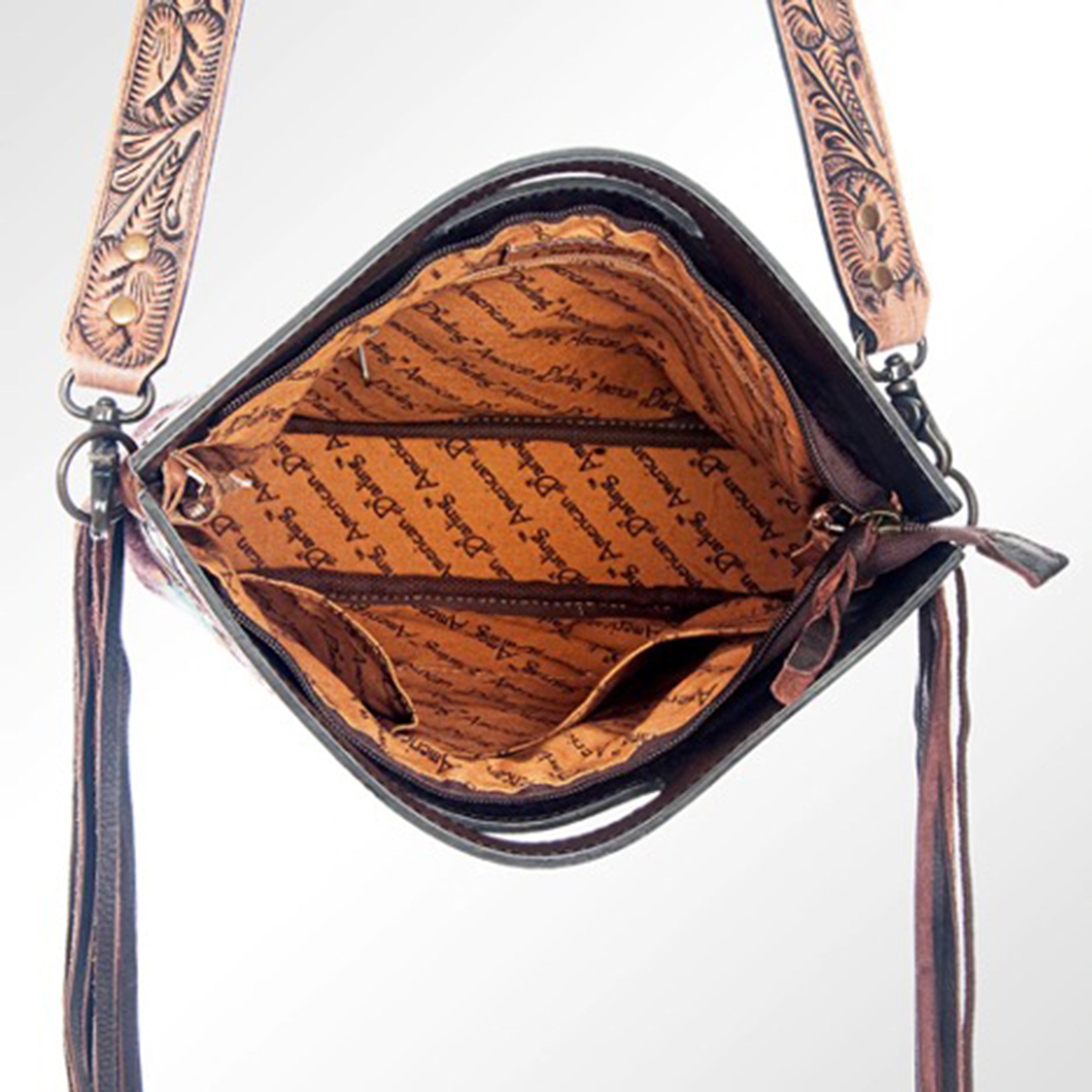 American Darling Women's Crossbody Purse - Stylish Leather Handbag for Everyday Use, Work & Travel