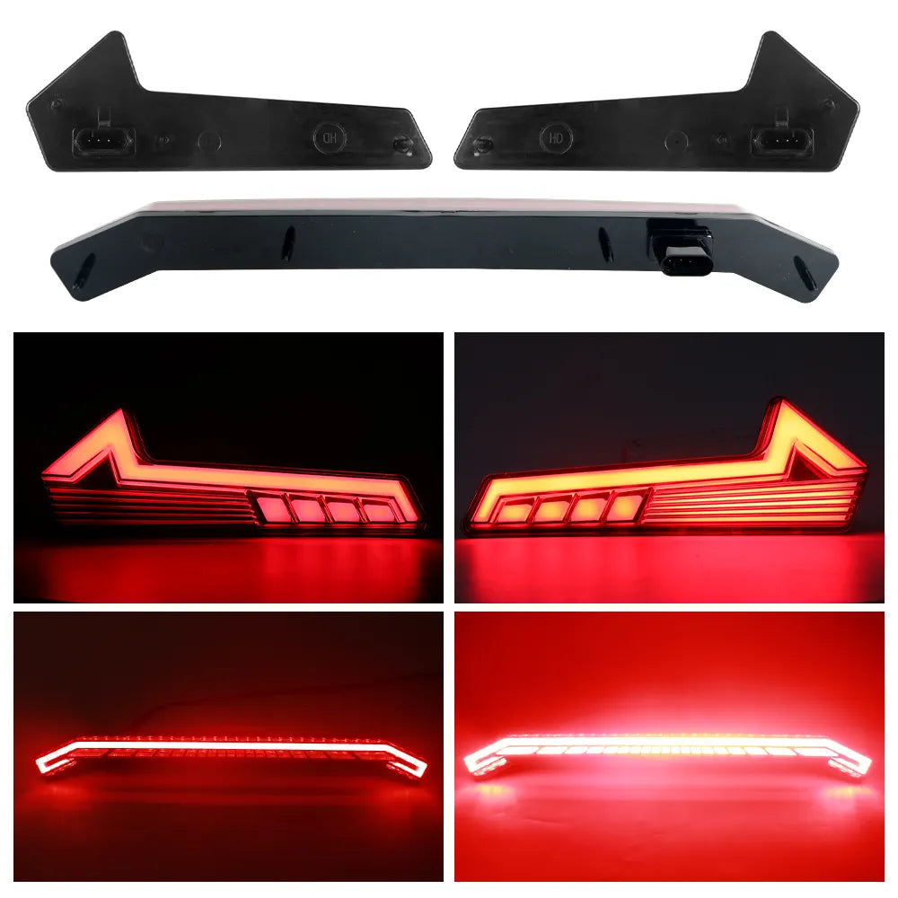 LOYO LED Tail Brake Light Compatible with 2017-2022 Polaris RZR XP 1000 Turbo & Sportsman 570/850/1000 - Waterproof ATV UTV Taillight for Off-Road & Night Riding Adventures