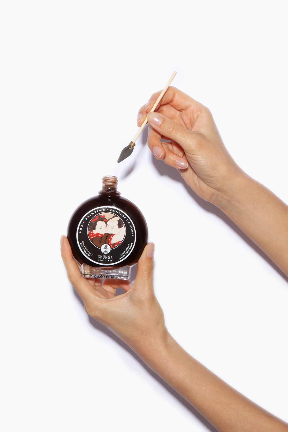 Chocolate Flavored Body Paint - Edible & Safe for Skin | Perfect for Couples, Parties & Sensual Play