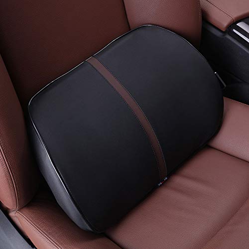 Memory Foam Lumbar Support Pillow for Back Pain Relief - Ergonomic Lower Back Cushion for Office Chair, Car Seat & Recliner - Spine Support for Home, Work & Travel - Perfect for Desk Workers, Drivers & Nursing Mothers