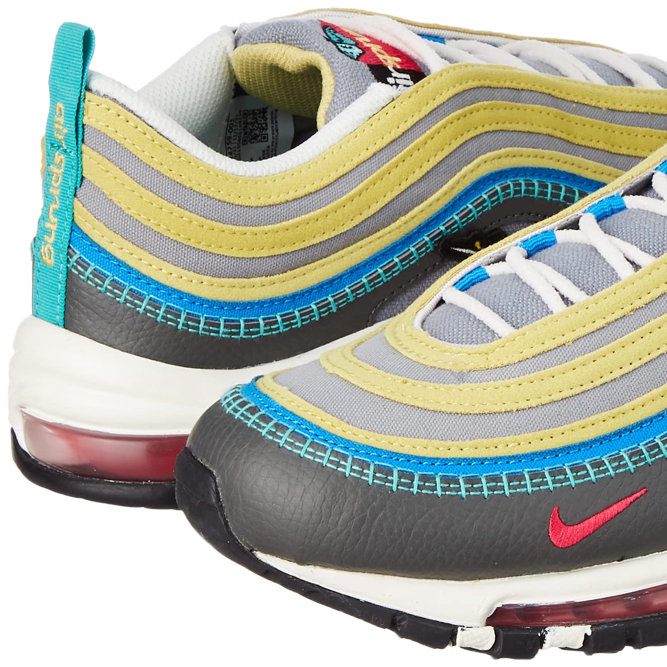 Nike Air Max 97 Men's Running Shoes - Lightweight Cushioned Sneakers for Jogging, Gym & Casual Wear | Comfortable Athletic Footwear for Daily Workouts & Street Style