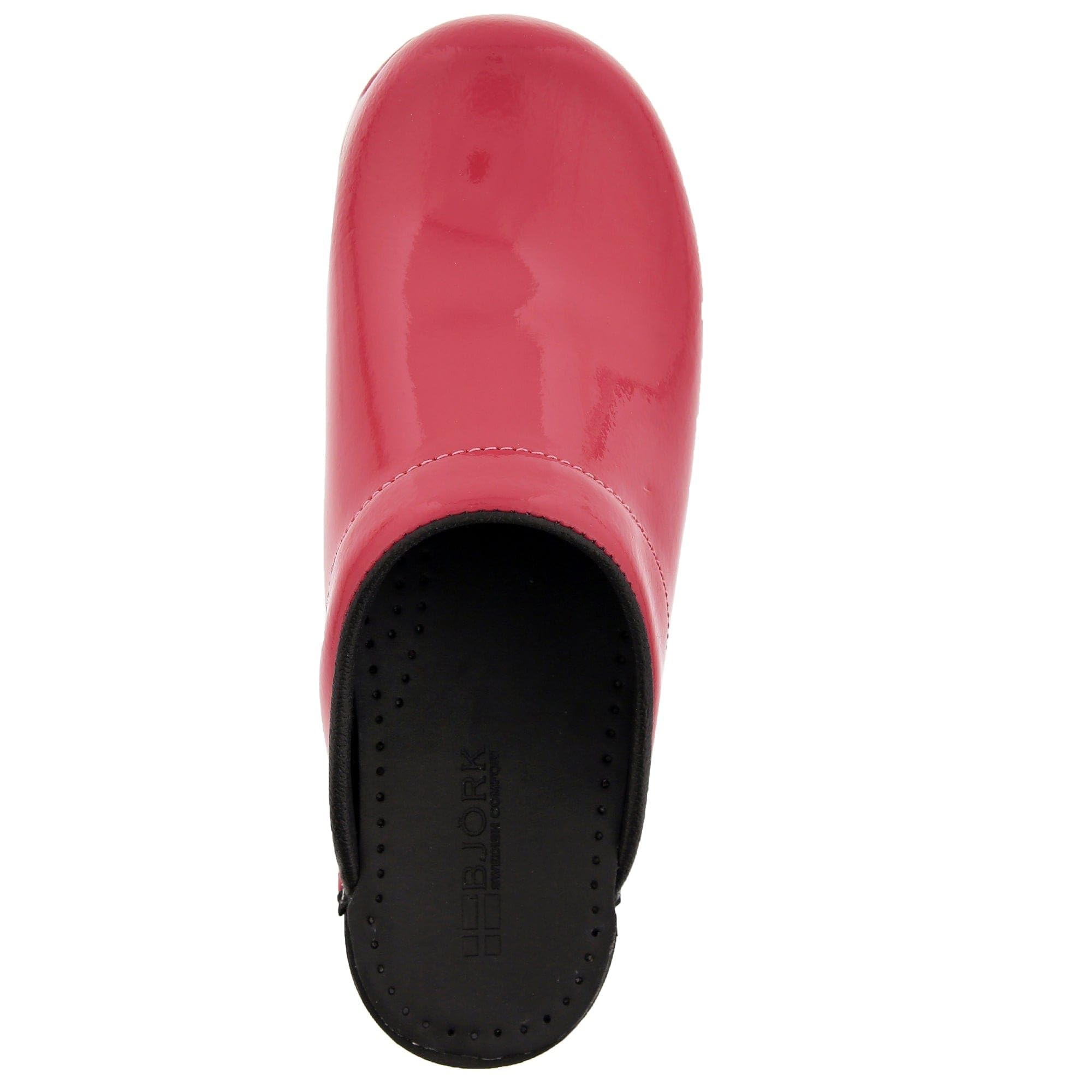 Bjork Women's PU Open Back Leather Clogs - Comfortable Slip-On Shoes for Casual Wear, Home & Office Use